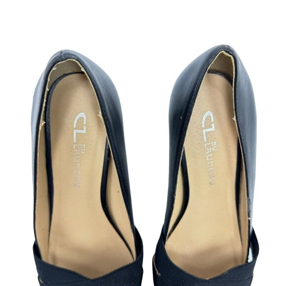 CL Chinese Laundry Aliza Strappy Pumps Heels 8 Old Money Quiet Luxury Minimalist - Picture 4 of 12